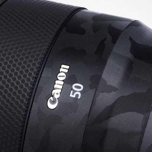 50 1.2 Lens Sticker RF50 F1.2 Cover Skin For Canon RF 50mm f/1.2L USM Lens Decal Protector Coat Wrap Cover Sticker Film