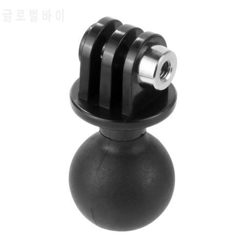 2.5cm/1Inch 360degree Rotation Ball Head Camera Tripod Mount Base Adapter Clip for Gopro Hero Action Sports Camera