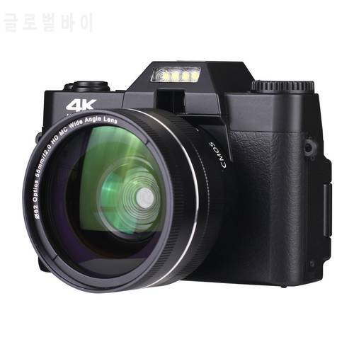 4K High Definition 16X Digital Camera Micro Single Retro With WiFi Time-lapse Shooting Professional Digital Camera Vlog