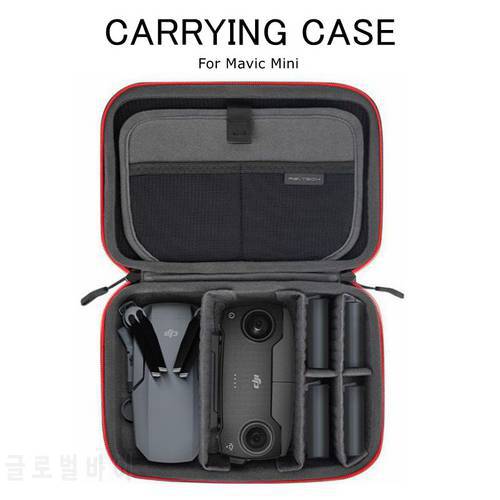 Mavic Mini Drone DIY Adjustable Partition Bag Carrying Case For DJI Mavic Mini Battery Remote Protection Storage Box Accessories