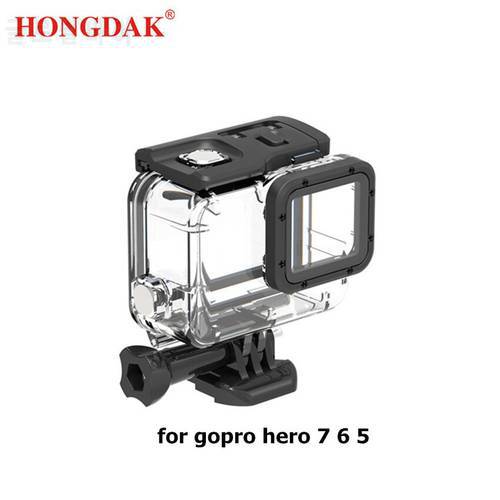 45M Waterproof Housing Case Underwater Driving For Go Pro GoPro Hero 5 6 7 Black Protective Dive Cover Action Camera Accessoris