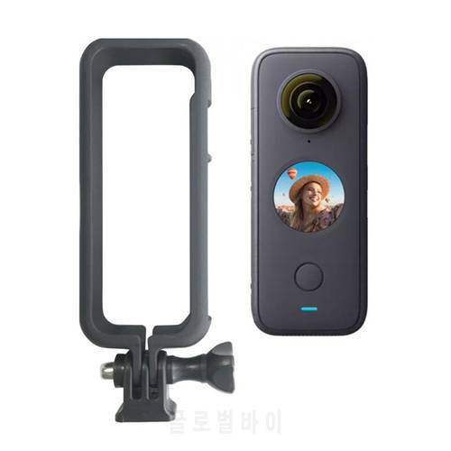 Protective Frame Border Case Holder Adapter Mount Expansion Shell for 360 One X2, Comes with Screw & Wrist Strap