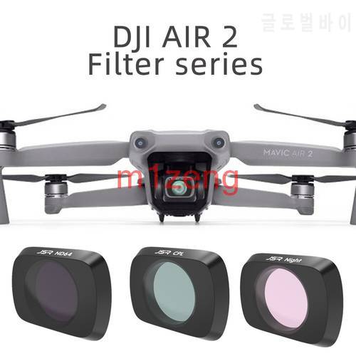 uv/cpl/natural night/nd4/8/16/32/64 star sky Lens Filter Optical Glass for DJI AIR 2 drone camera