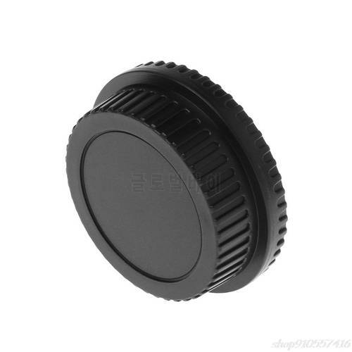 Rear Lens Body Cap Camera Cover Set Dust Screw Mount Protection Plastic Black Replacement for EOS EF EFS 5DII 5DIII 6D O27 20
