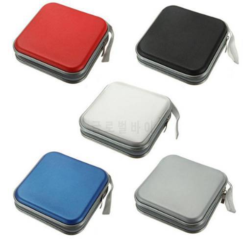 Portable 40pcs Capacity Disc CD DVD VCD Wallet Storage Organizer Case Holder PP environmental protection material Compact