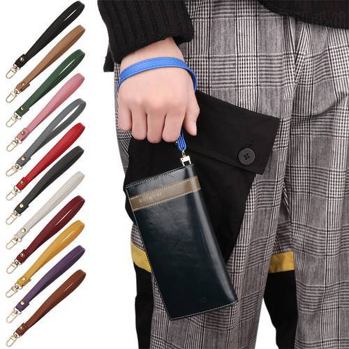 Fashion Waterproof PU Leather Camera Wallet Strap Belt Portable Replaceable Handbag Straps Key Belt Metal Bag Wrist Strap
