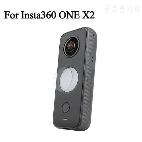 Screen Protection Glass for Insta360 ONE X2 Protector Ultra-Clear Tempered-Glass for Insta 360 ONE X2 Panoramic Action Camera