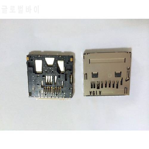 * 1Pcs New SD Memory Card Slot Component Reader Holder Assembly For SONY CX220 CX210 CX250E CX580E A37 A57 T110 camera