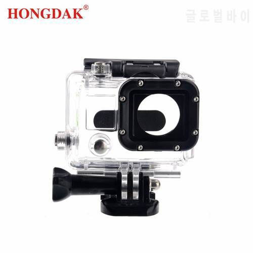 HONGDAK 45M Waterproof Case for Go Pro GoPro Hero 3 Black Silver Action Camera with Bracket Protector Housing Accessories