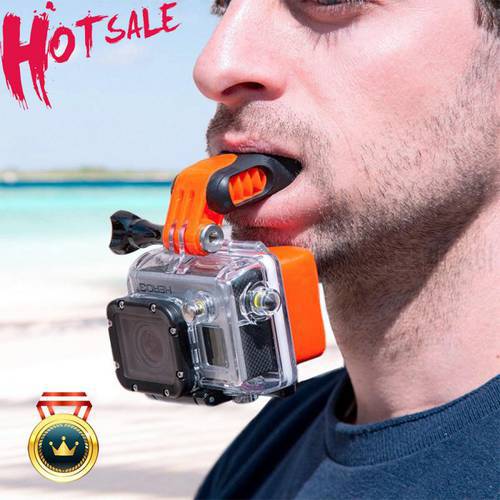 For Go Pro Accessories Surfing Shoot Surf Dummy Bite Mouth Mount Teeth Braces Holder Support Kit For GoPro Hero 9/8/7/6/5/4/3+/3