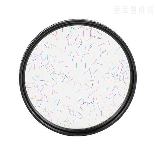 Diameter 77mm 82mm Colorful Radiant Fx Filter for Night Scenes Of Special Effects