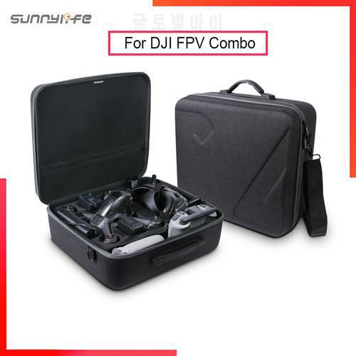 Sunnylife For DJI FPV Multifunctional suitcase Carrying Case Shoulder Bags Waterproof and dustproof For DJI FPV Combo