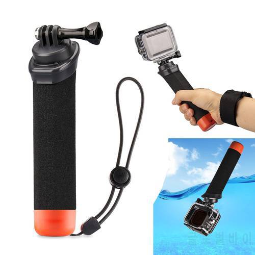 Floating Hand Grip Action Camera NON-Slip Handle With Wrist Band for Gopro Hero11 10 9 8 7 6 YI 4K DJI Osmo Insta360 Accessories