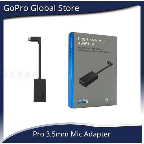 GoPro Pro 3.5mm Mic Adapter Microphone adapter For HERO 11 HERO 10 HERO 9 HERO 8 HERO7 HERO6 HERO5 Work with TRS MIC