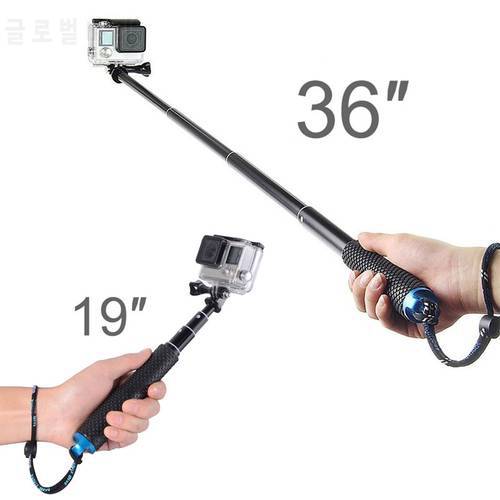 19 36 Inch Extendable Handheld Pole Diving Selfie Stick for GoPro Hero 11 10 9 8 7 6 5 4 Yi DJI OSMO Action Camera Accessories
