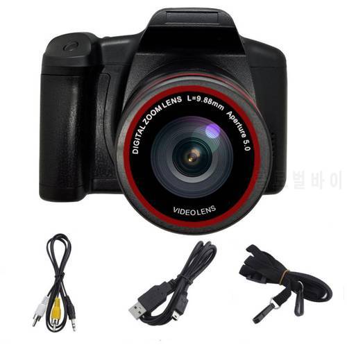 HD 1080P SLR Camera Professional Digital Camera 6X Digital Zoom Camera Home Small LCD Video Camcorder Shoot Cameras