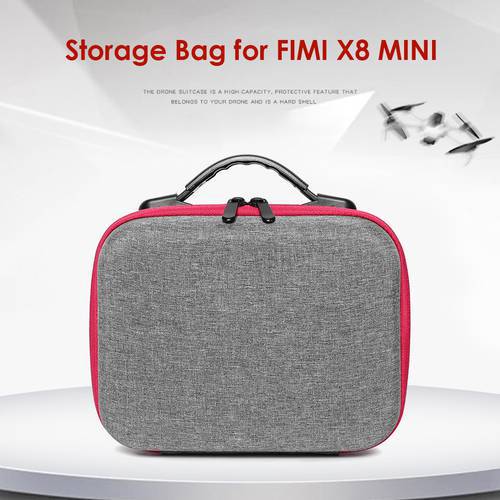Nylon Drone Protective Bag Travel Portable Carrying Case for FIMI X8 MINI Drone Remote Control Shockproof Tote Handbag