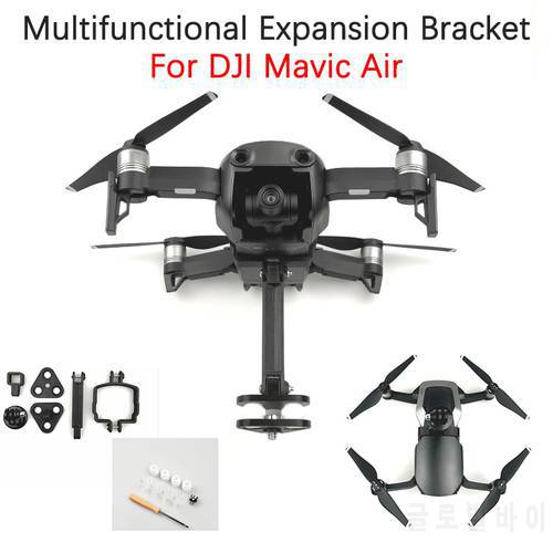 For DJI Mavic Air Drone Extended Bracket Adapter Holder For GoPro OSMO 360 Degree Panoramic Camera Hanging Mount Accessories