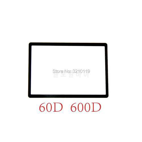 5PCS/New LCD Screen Window Display (Acrylic) Outer Glass For CANON EOS 60D 600D EOS Rebel T3i EOS Kiss X5 Screen Protector+Tape