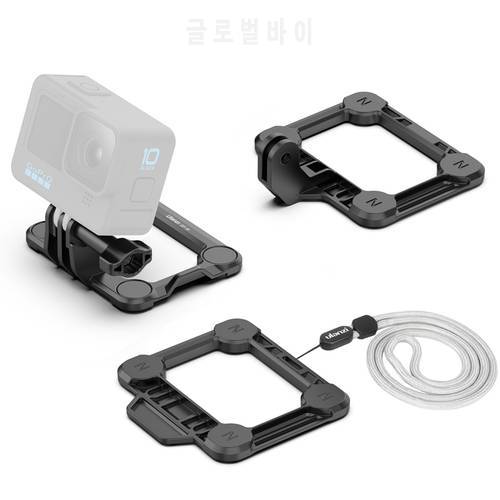Ulanzi GP-16 Quick Release Adapter Magnetic Base Mout GoPro Accessories for GoPro Hero 11/10/9/8/7/6/5/4 Max DJI Osmo Action