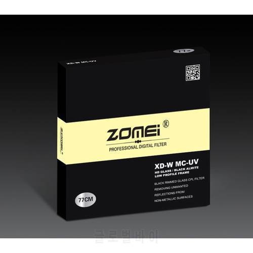 Zomei 49/52/55/58/62/67/72/77/82 Pro HD Slim MC UV Filter Multi-Coated MCUV Filter for Canon Nikon Sony Leica Sigma Lens