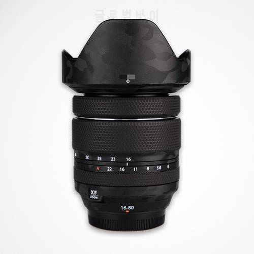Fuji XF16-80 F4 / 1680 Lens Cover Skin For Fujifilm XF16-80mmF4 R OIS WR Lens Decal Protector Coat Wrap Sticker Film