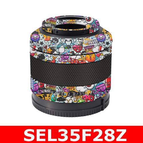 For Sony Sonnar T* FE 35mm F2.8 ZA SEL35F28Z Anti-Scratch Camera Lens Sticker Protective Film Body Protector Skin FE 35 2.8 ZA