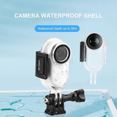 Protective Shells Good Hardness Waterproof Adjustable Thumb Camera Shock-proof Protective Holder for Insta360 GO2