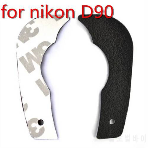 Superior quality New Rear grip rubber Repair unit part With 3M glue For Nikon D90 DSLR CAMERA Camera Repair parts