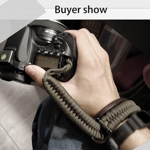 Anti-lost Camera Wrist Strap Durable Parachute Rope Hand Quick Release Portable Gift Lanyard Adjustable Outdoor Accessories