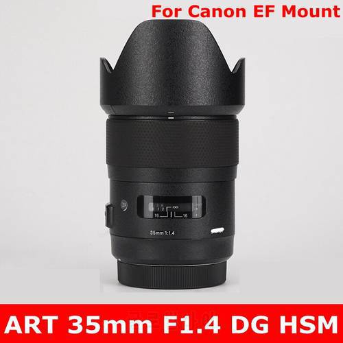 For Sigma 35mm F1.4 DG HSM Art For Canon EF Mount Anti-Scratch Camera Lens Sticker Coat Wrap Protective Film Body Protector Skin