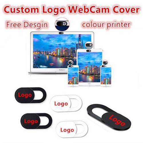 100-3000pcs custom Logo Universal WebCam Cover Ultra Thin Shutter Slider Camera Lens Cover Free desgin