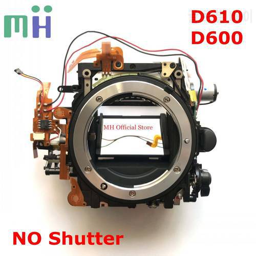 For Nikon D610 D600 Mirror Box Front Body Bayonet Mount Frame Aperture Motor Diphragm Drive Unit ( NO Shutter )