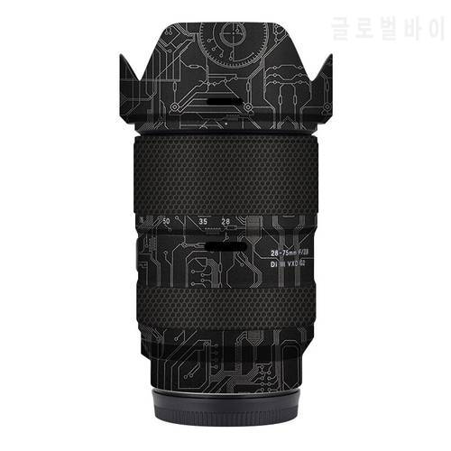 Tamron 2875 Gen 2 Lente Film Premium Decal Skin For Tamron 28-75mm F/2.8 Di III VXD G2 for Sony E-Mount Lens Wrap Cover Sticker