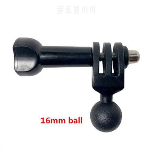 16mm ball Tripod Ball For Gopro Hero 6 5 4 3 2 Head Base Pro For Go Action Accessories Camera Adapter Mount