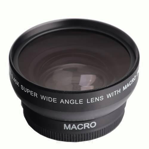 Lightdow 49mm 0.45X 2 in 1 Wide Angle Macro Conversion Lens for sony NEX5C NEX3C NEXC3 NEX5N camera