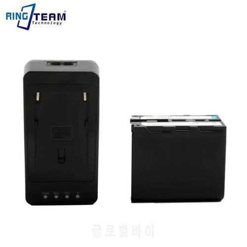 Suitable for Sony NP-F970 camera battery charger 1000 1500C 2500 198P Z5C NX3E seat charger NPF970 NP F970 Quick Charger