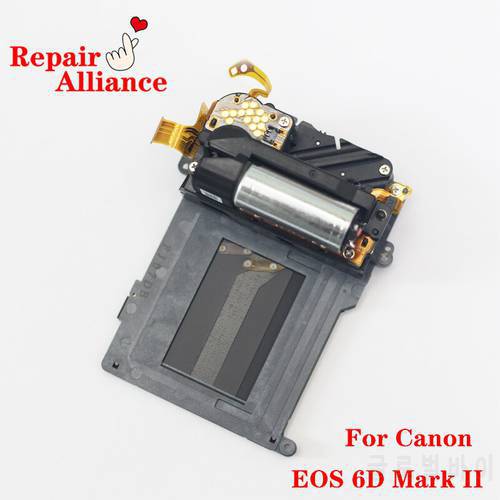 New Shutter plate group with Blade Curtain Repair parts For Canon EOS 6D Mark II 6DII 6D2 SLR