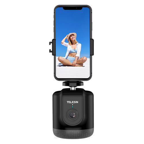 Remote Control Phone Selfie Stick Mount Holder Auto Face Tracking Gimbal Stabilizer 360 Smart AI Auto Tracking Camera
