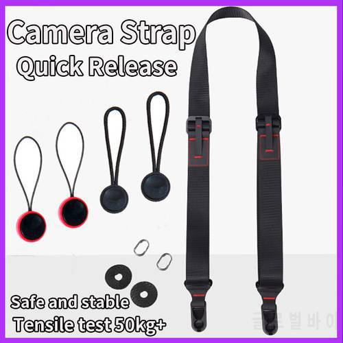 Camera Strap SLR Canon Nikon Sony Fuji Leica Pentax Olympus Micro Single Quick Release Shoulder Strap Diagonal DecomPression