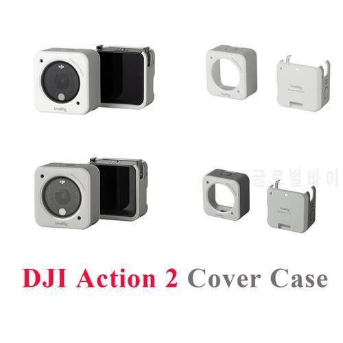 DJI Action 2 Cover Case Magnetic Action Camera Protective Case Anti-scratch Magnetic Shell Cover for DJI Action 2 Accessories