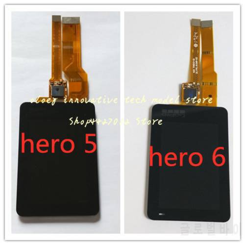 100% Test OK Hero5 / hero6 hero7 LCD HD hero 5 uselage for Gopro Hero 5 / 6 / 7 LCD Display Screen with touch screen Repair part