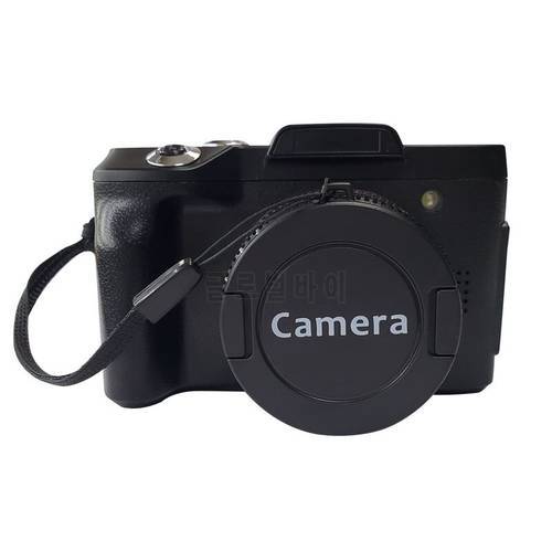 XJ06 Flip-screen Selfie Professional Video Digital Camera 1080P 16MP Full HD Camcorder Vlogging Camera 2.4 Inch TFT LCD Screen