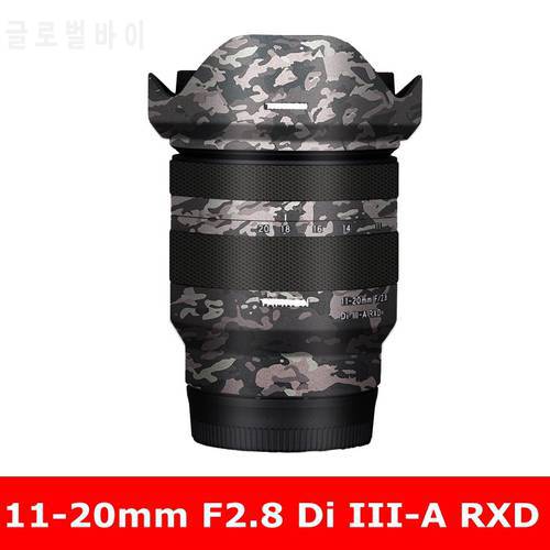 11-20 Decal Skin Vinyl Wrap Film Lens Body Protective Sticker Coat (For Sony Mount) For Tamron 11-20mm F2.8 Di III-A RXD F/2.8