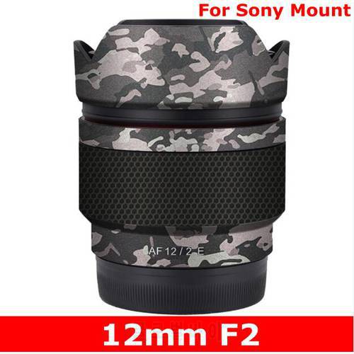 For Samyang AF 12mm F2 (For Sony Mount ) Anti-Scratch Camera Sticker Coat Wrap Protective Film Body Protector Skin Cover