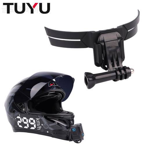 Motorcycle Helmet Chin Stand Mount Holder for GoPro Hero 9 10 Black Full Face Holder for Insta360 DJI Action Camera Accessories