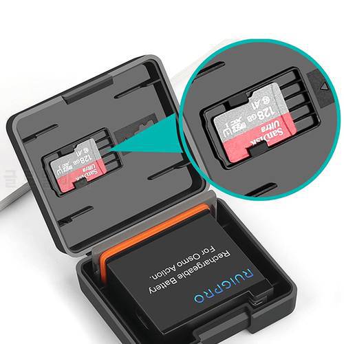 1PC Protective Storage Battery for GoPro Hero 10 9 8 7 6 5 4 Black Xiaomi Yi MiJia Battery Protection Storage box