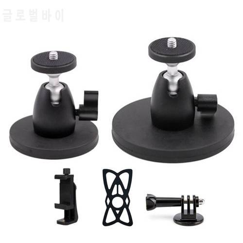Magnetic Mount Stand Threaded Holder Bracket Compatible with Gopro Insta360 DJI-Action Camera Action Camera Accessories