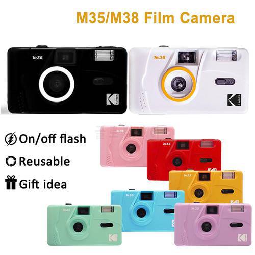 New FOR Kodak Film Camera 35MM Retro Manual Film Camera Camera Non-disposable Film Machine With Flash Function Repeatable