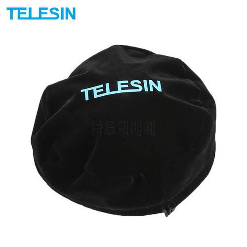 TELESIN 6&39&39 Dome Port Cover Soft Protecter Bag for GoPro Hero 5 6 7 8 9 10 For Osmo Action Camera Accessories